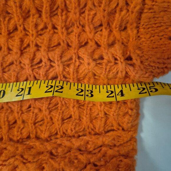 Free People Orange Boho Crochet/Knit (M) - Picture 5 of 5
